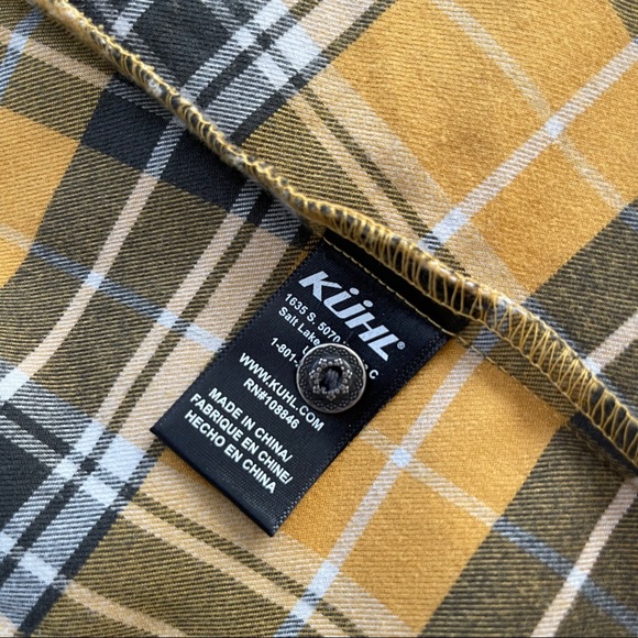 Kuhl Women’s Never Worn Plaid Flannel Long Sleeve - Picture 14 of 16